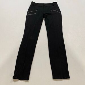 Athleta Women’s Black Athletic Pants Size 6 Zipper Pocket Performance Stretch
